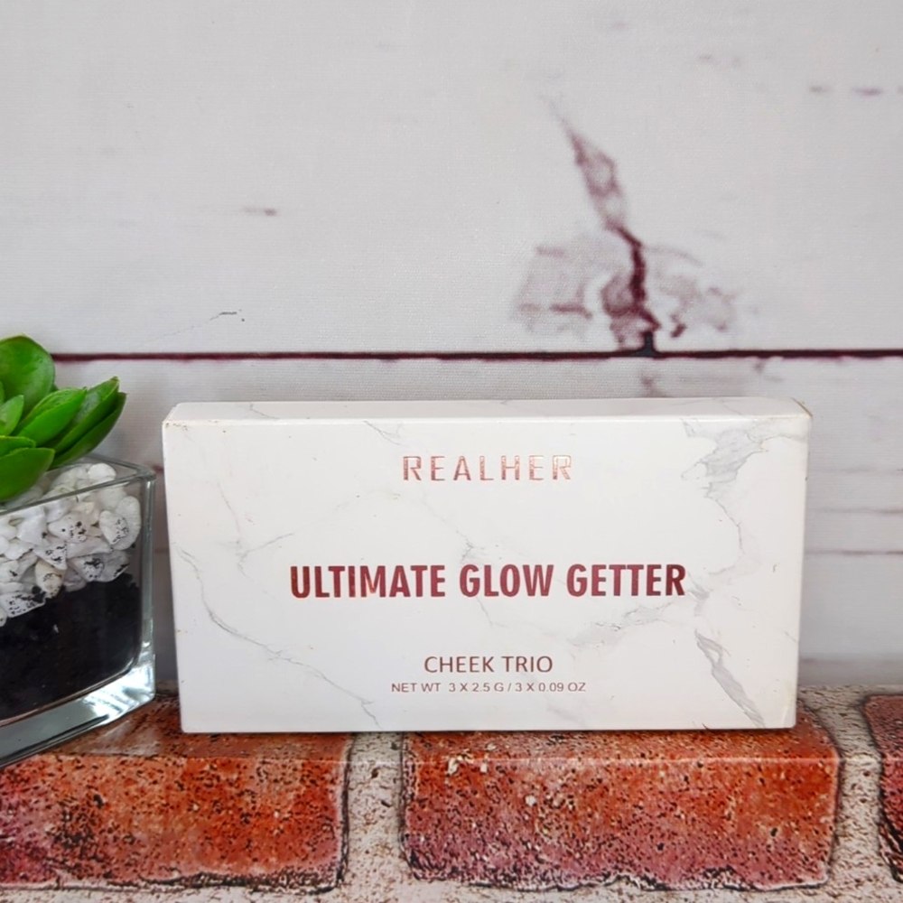 Lorde + Belle RealHer Blush ULTIMATE GLOW GETTER" CHEEK TRIO Palette New In Box‎